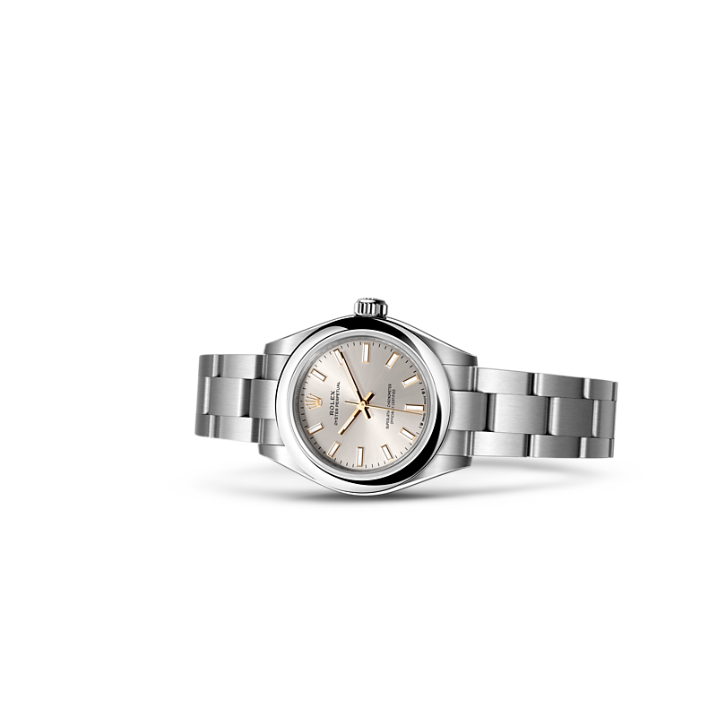 Detalle del brazalete del Rolex Oyster Perpetual 28 Acero Oystersteel ref: M276200-0001