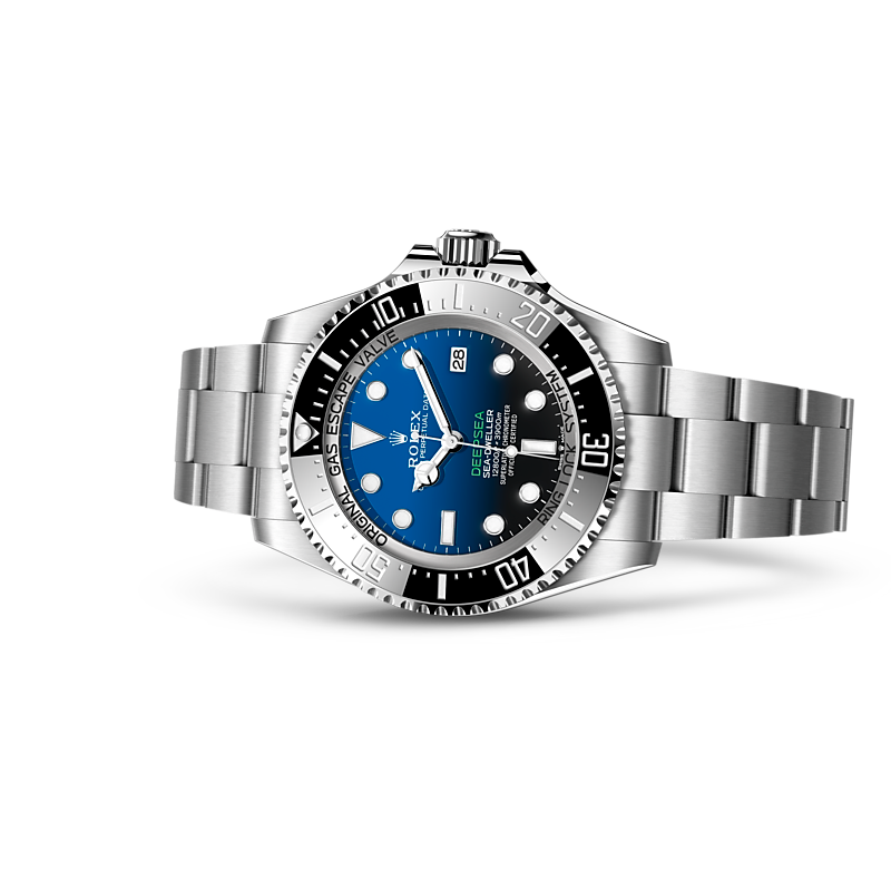 Detalle del brazalete del Rolex Rolex Deepsea Acero Oystersteel ref: M136660-0003