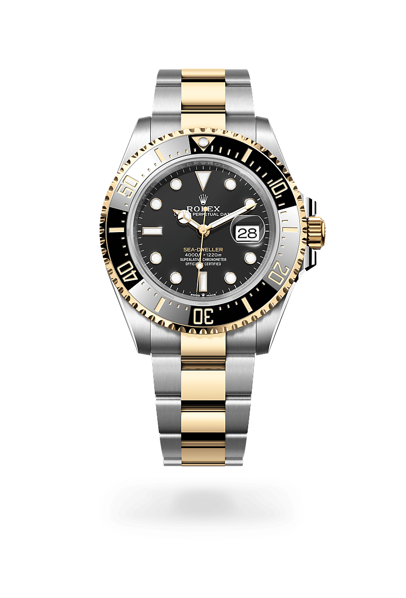 Rolex Sea-Dweller Rolesor amarillo combinación de acero Oystersteel y oro amarillo ref: M126603-0001