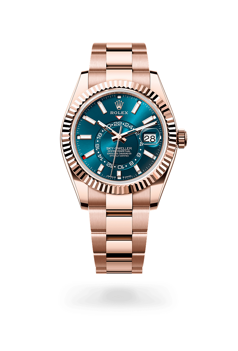 Rolex Sky-Dweller Oro Everose de 18 quilates ref: M336935-0001