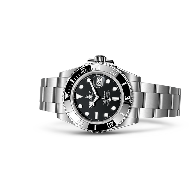 Detalle del brazalete del Rolex Submariner Date Acero Oystersteel ref: M126610LN-0001