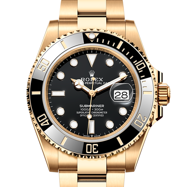 Rolex Submariner Date Oro amarillo de 18 quilates ref: M126618LN-0002