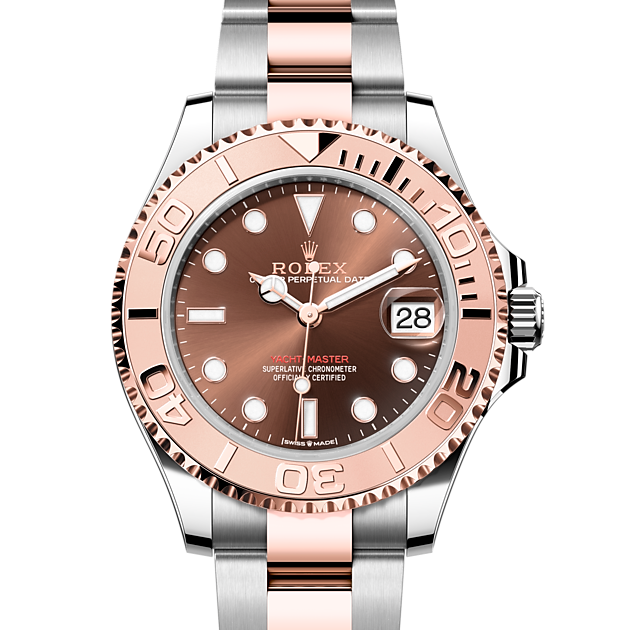 Rolex Yacht-Master 37 Rolesor Everose combinación de acero Oystersteel y oro Everose ref: M268621-0003