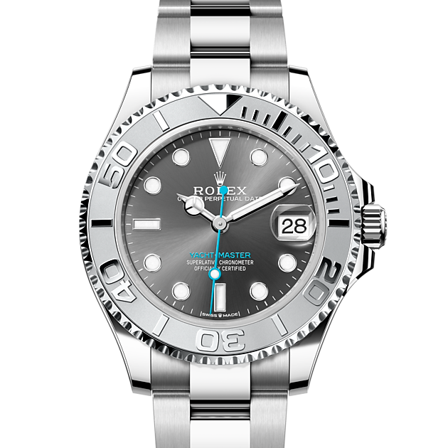 Rolex Yacht-Master 37 Rolesium combinación de acero Oystersteel y platino ref: M268622-0002