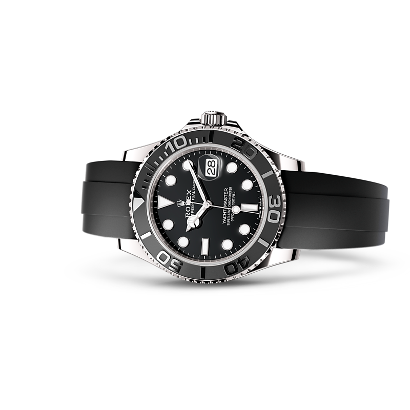 Detalle del brazalete del Rolex Yacht-Master 42 Oro blanco de 18 quilates ref: M226659-0002