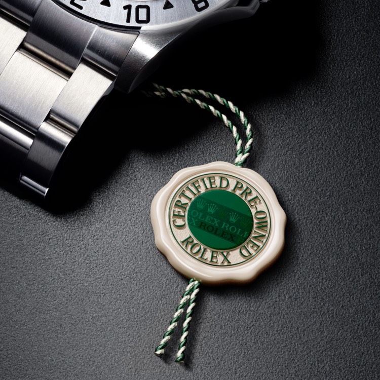 Sello de calidad Rolex Certified Pre-owned