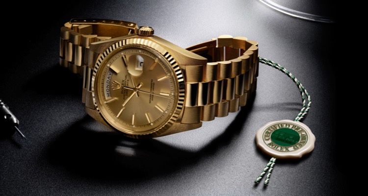 Certificación de relojes Rolex Certified Pre-owned en RABAT