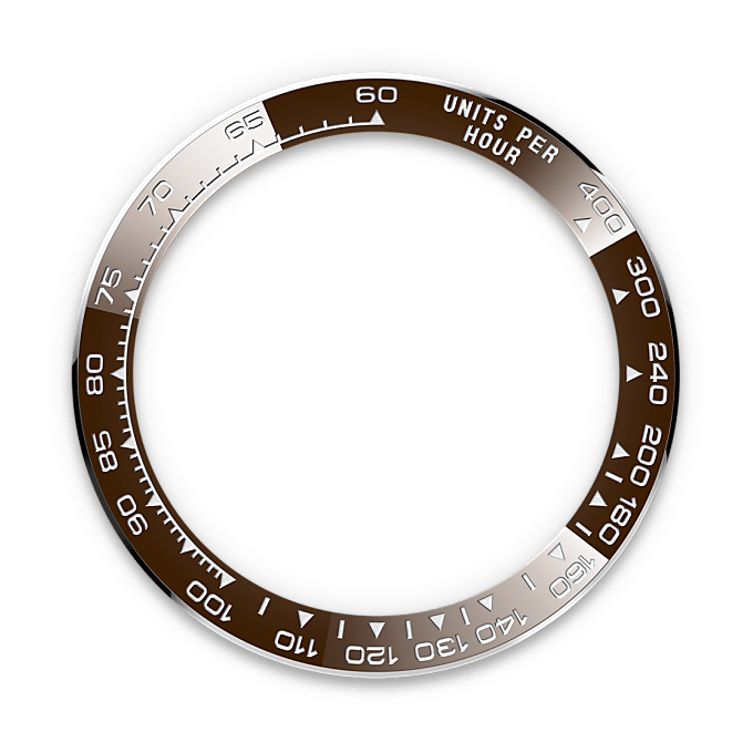 La escala taquimétrica del reloj Rolex Cosmograph Daytona II M126506-0001
