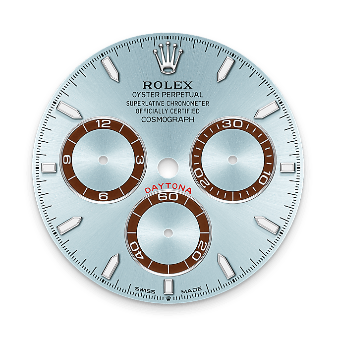 Esfera azul glaciar del reloj Rolex Cosmograph Daytona II M126506-0001