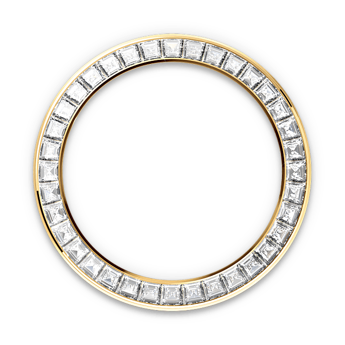 Diamond-set bezel