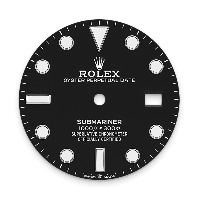Black dial