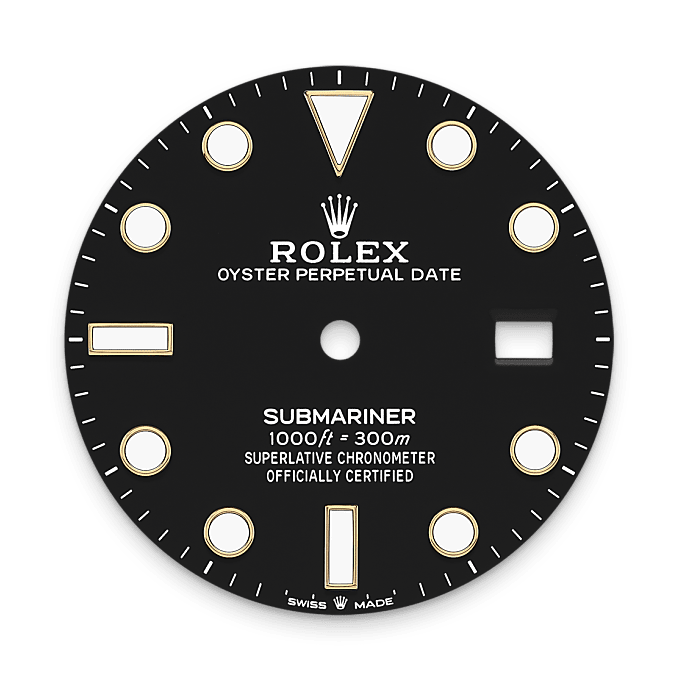 Black dial