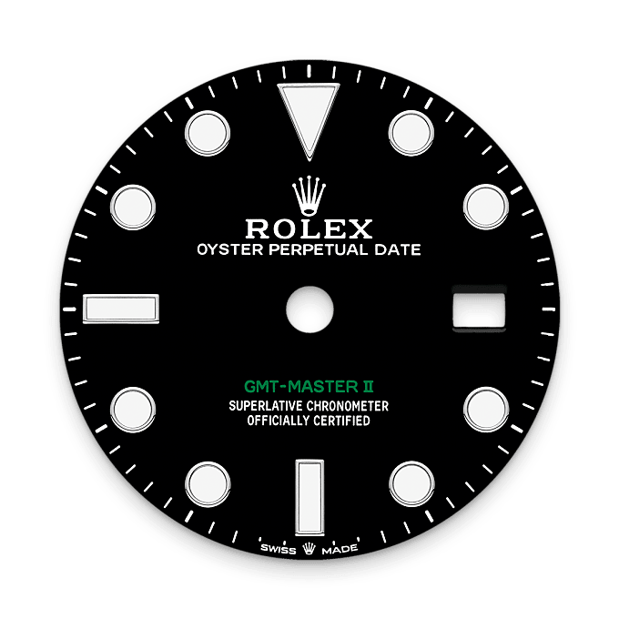 Black dial