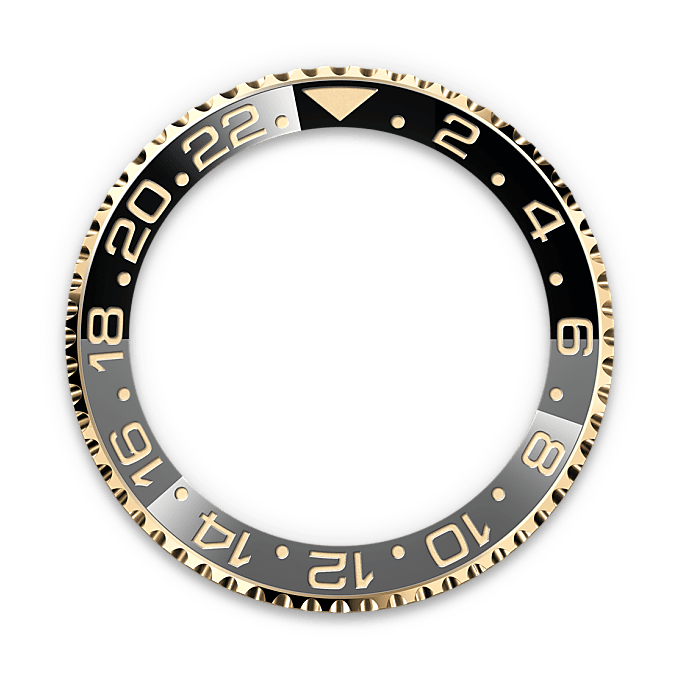 Bisel giratorio 24 horas del reloj Rolex GMT-Master II II M126713GRNR-0001