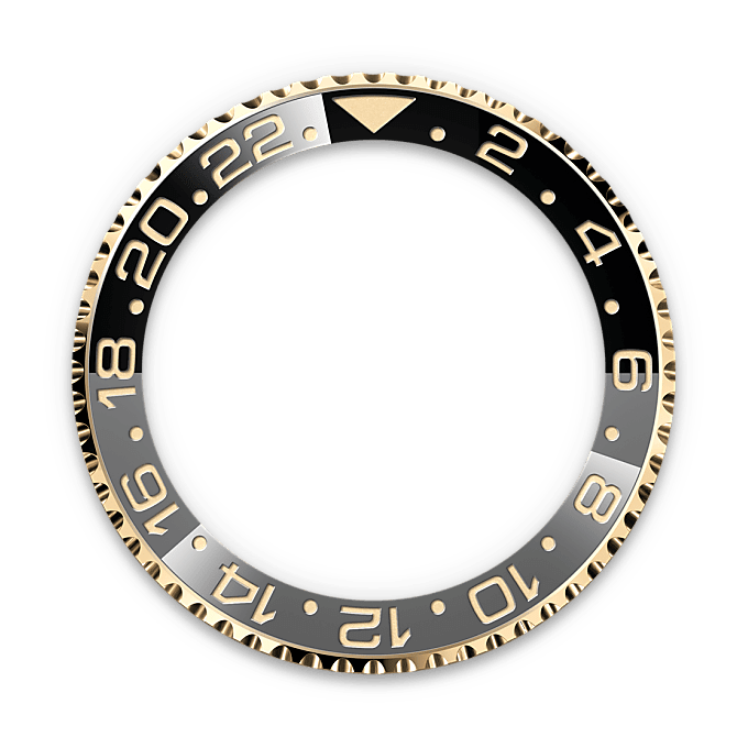 Bisel giratorio 24 horas del reloj Rolex GMT-Master II II M126718GRNR-0001