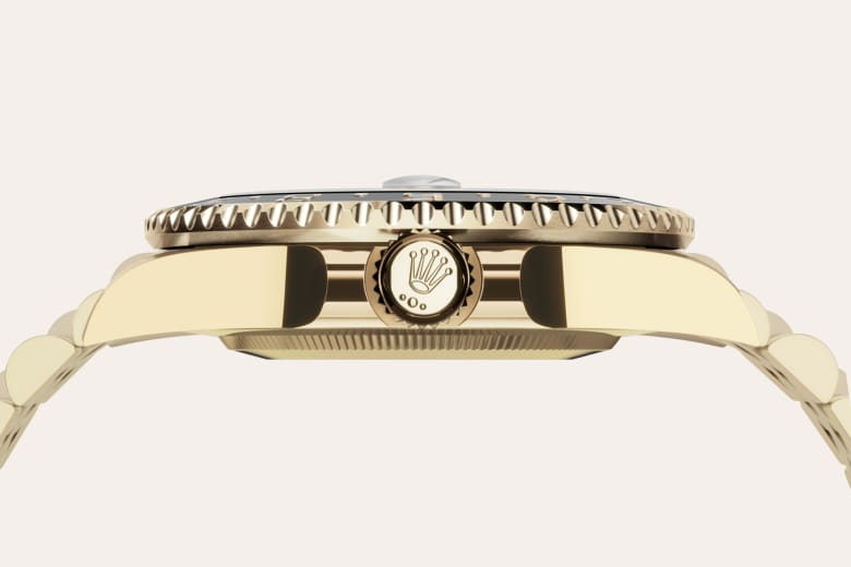 Oro amarillo de 18 quilates del reloj Rolex GMT-Master II M126718GRNR-0001
