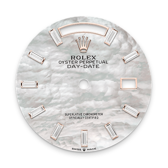 Esfera de nácar del reloj Rolex Day-Date 36 II M128235-0078