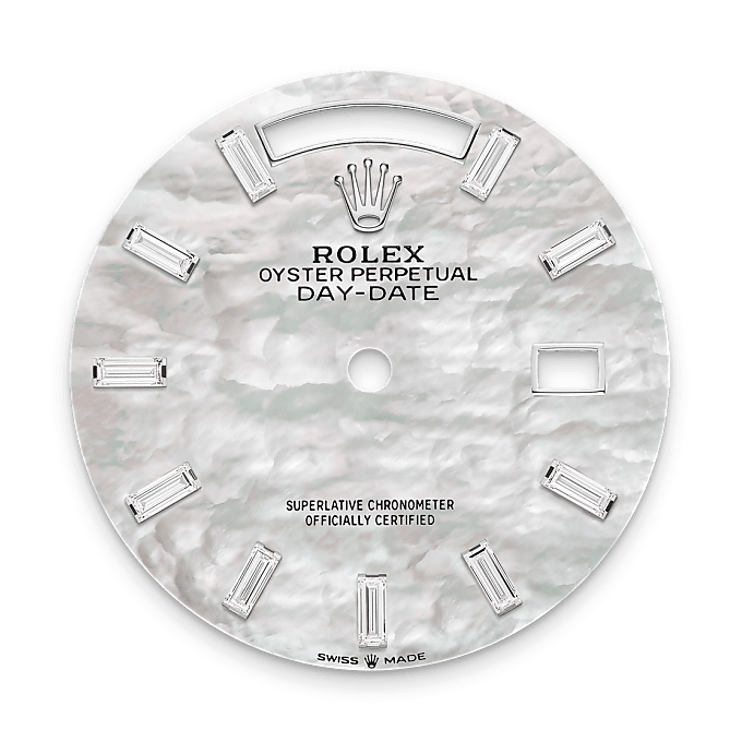 Esfera de nácar del reloj Rolex Day-Date 36 II M128239-0065