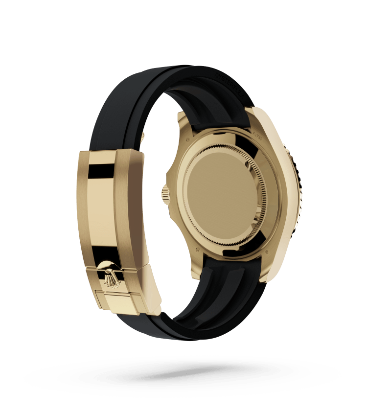 Detalle del cierre del reloj Rolex Yacht-Master M226658-0001