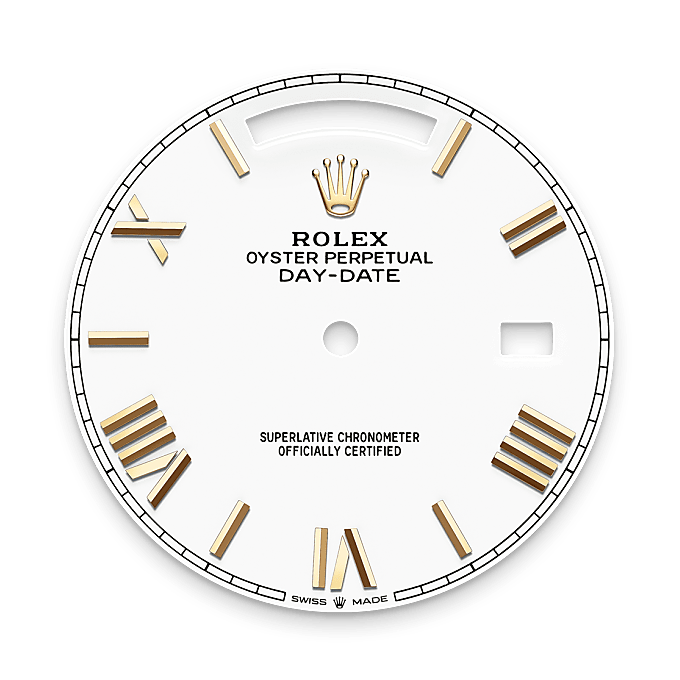 White dial