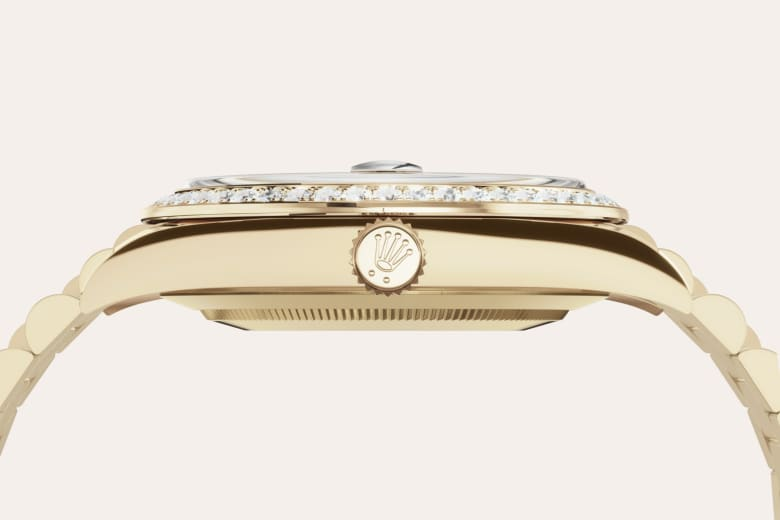Oro amarillo de 18 quilates del reloj Rolex Day‑Date 40 M228348RBR-0002