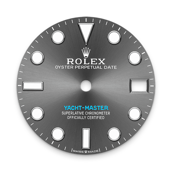 Esfera pizarra del reloj Rolex Yacht-Master 37 II M268622-0002
