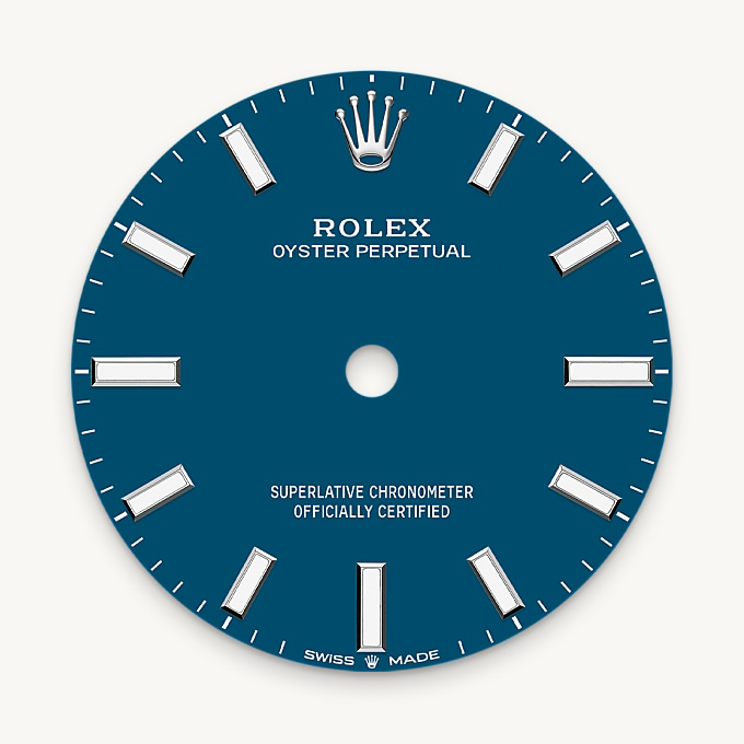 Esfera azul del reloj Rolex Oyster Perpetual 31 || M277200-0017