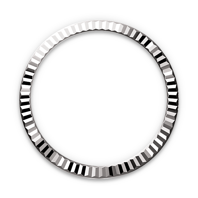 Bisel estriado del reloj Rolex Datejust 31 II M278274-0018