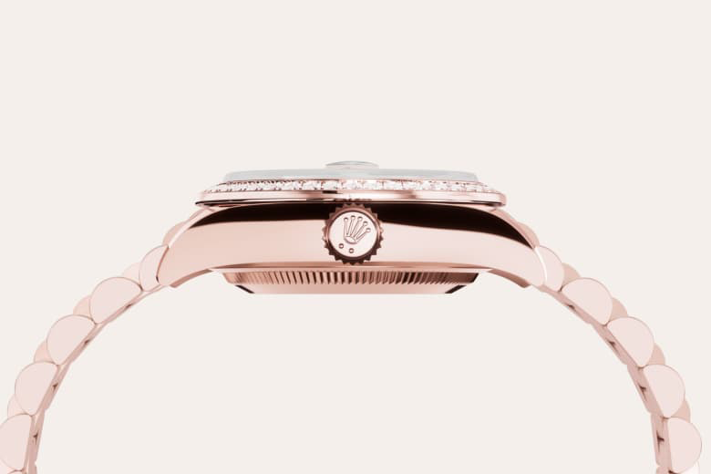 Oro Everose de 18 quilates del reloj Rolex Lady-Datejust || M279135RBR-0001