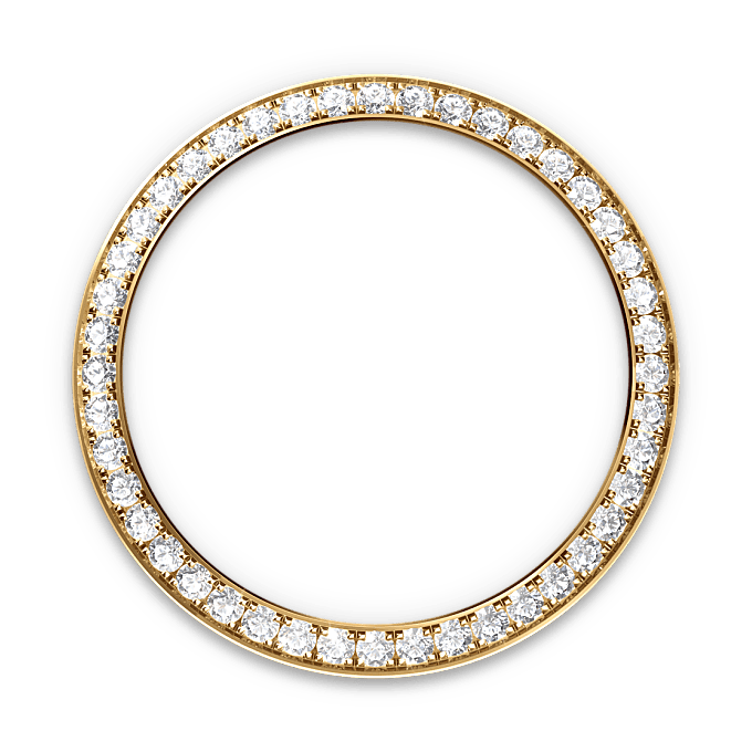 Bisel engastado de diamantes del reloj Rolex Lady-Datejust II M279138RBR-0015