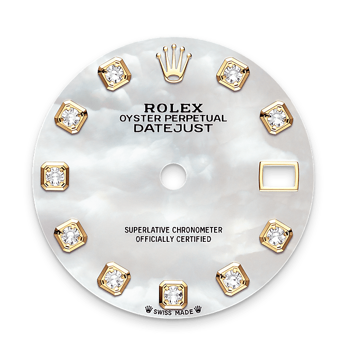 Esfera de nácar del reloj Rolex Lady-Datejust II M279138RBR-0015