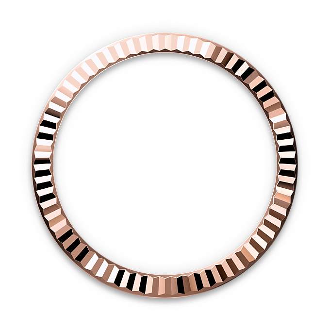 Fluted bezel