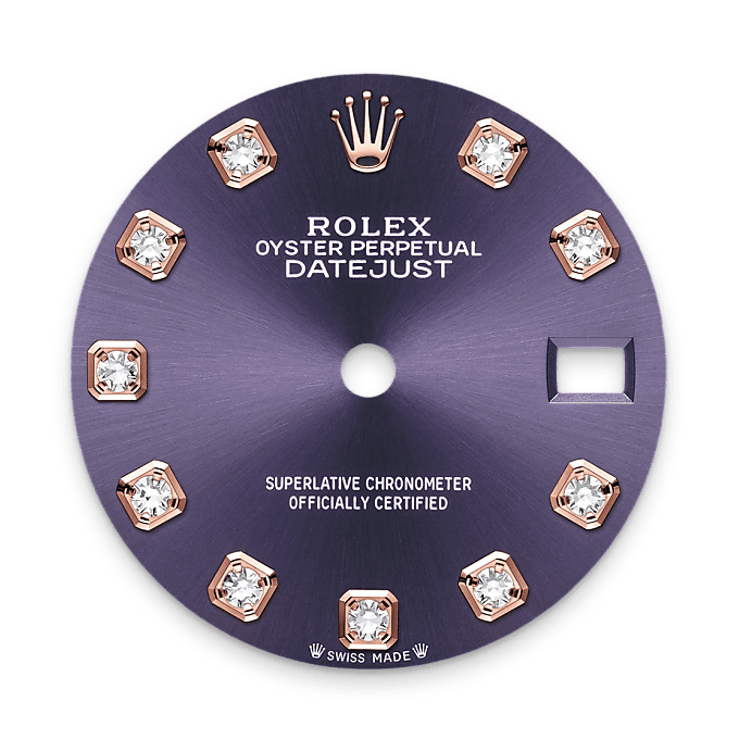 Aubergine Dial