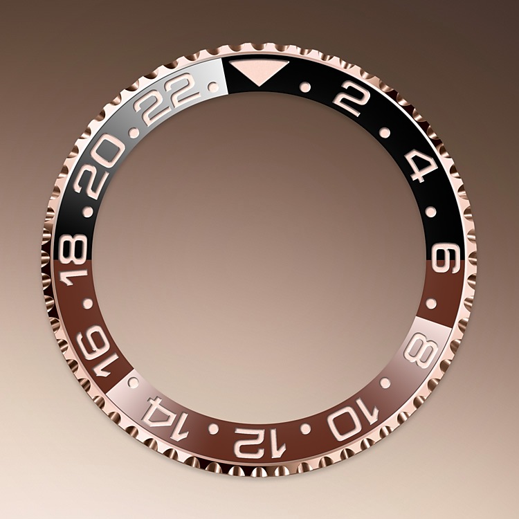 Bisel giratorio 24 horas del reloj Rolex GMT-Master II M126715CHNR-0001