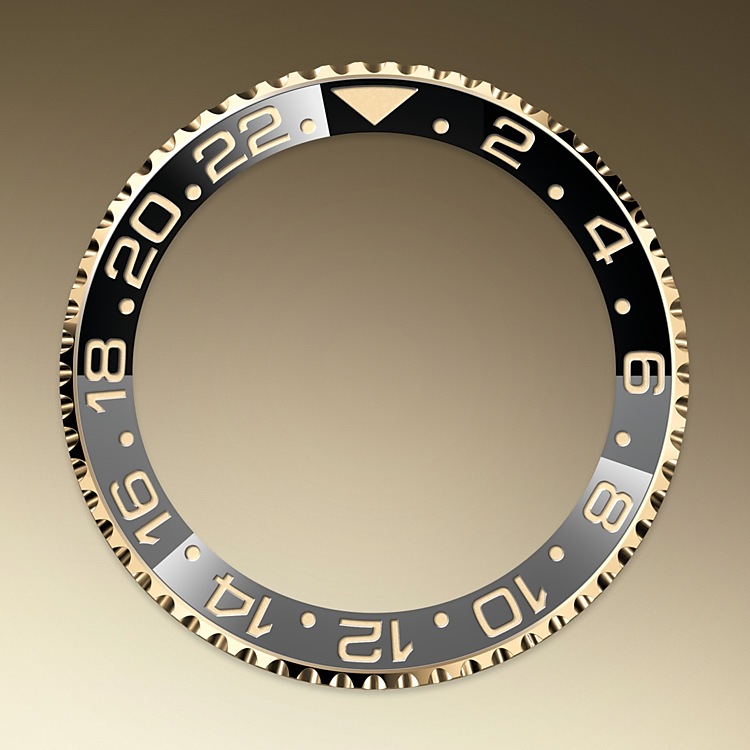 Bisel giratorio 24 horas del reloj Rolex GMT-Master II M126718GRNR-0001