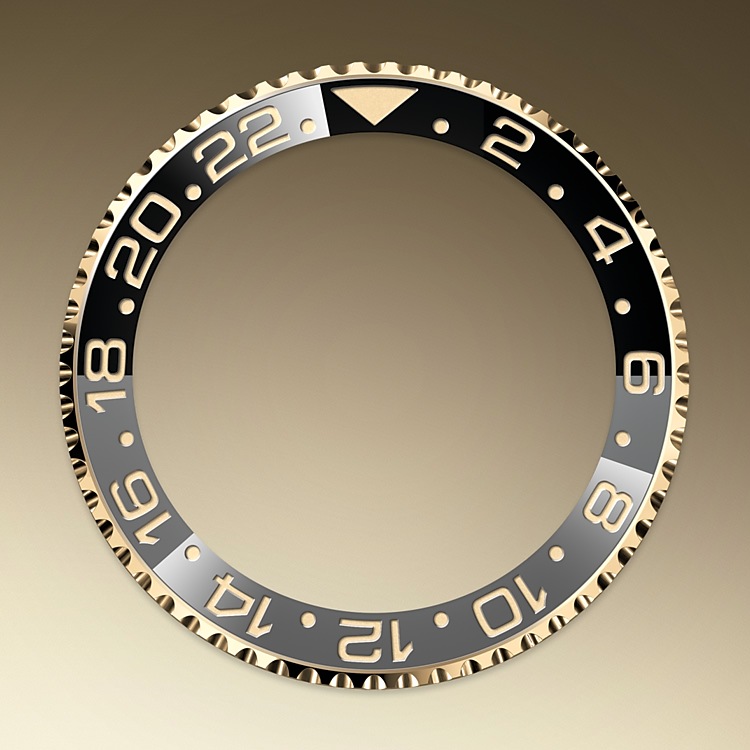 Bisel giratorio 24 horas del reloj Rolex GMT-Master II M126713GRNR-0001