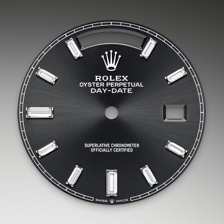 Bright black dial - Rolex Day‑Date 40 M228349RBR-0003
