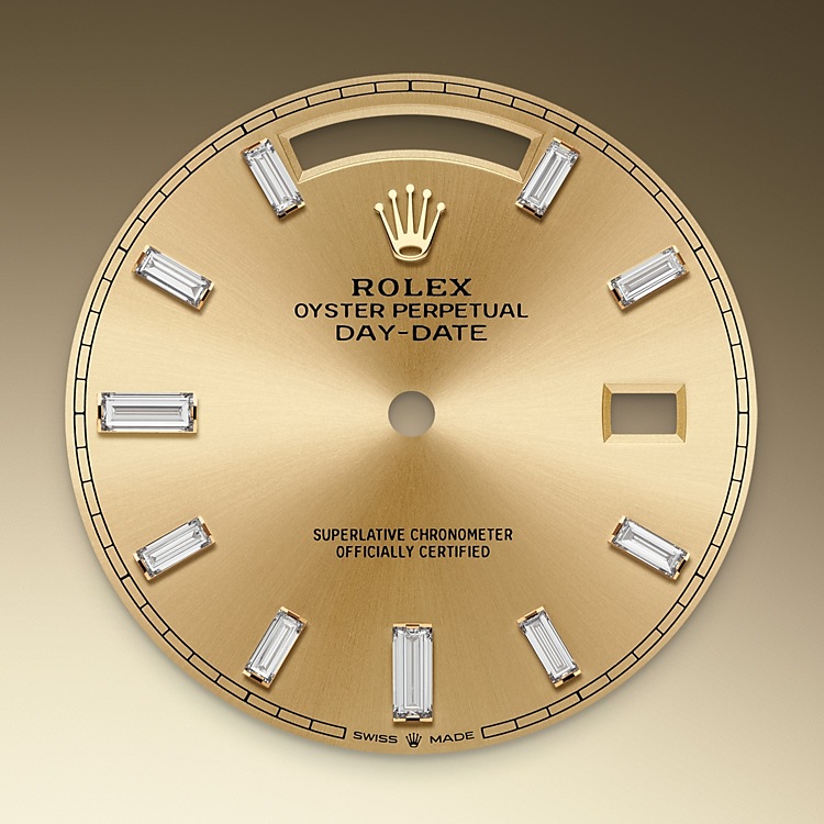 Champagne-colour dial - Rolex Day‑Date 40 M228348RBR-0002