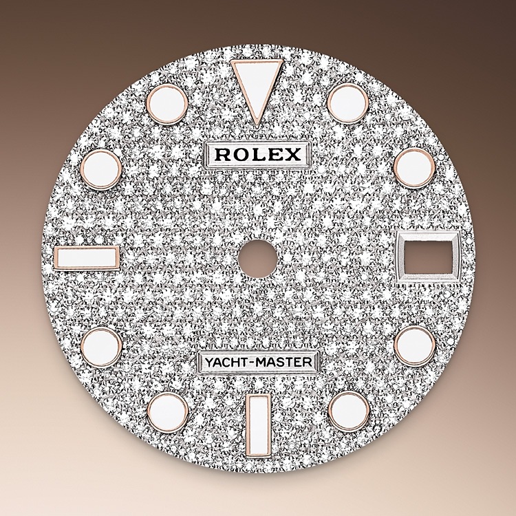 Diamond-Paved Dial - Rolex Yacht-Master 37 M268655-0019