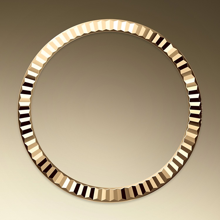 Bisel estriado del reloj Rolex Datejust 31 M278273-0019