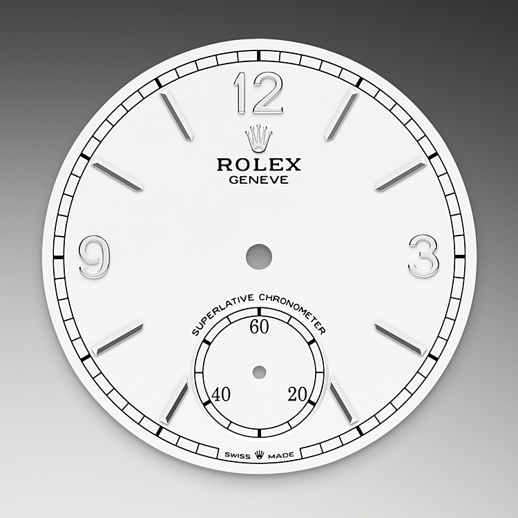 Esfera blanco intenso del reloj Rolex 1908 M52509-0006