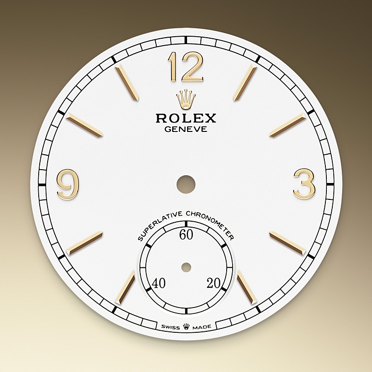 Esfera blanco intenso del reloj Rolex 1908 M52508-0006