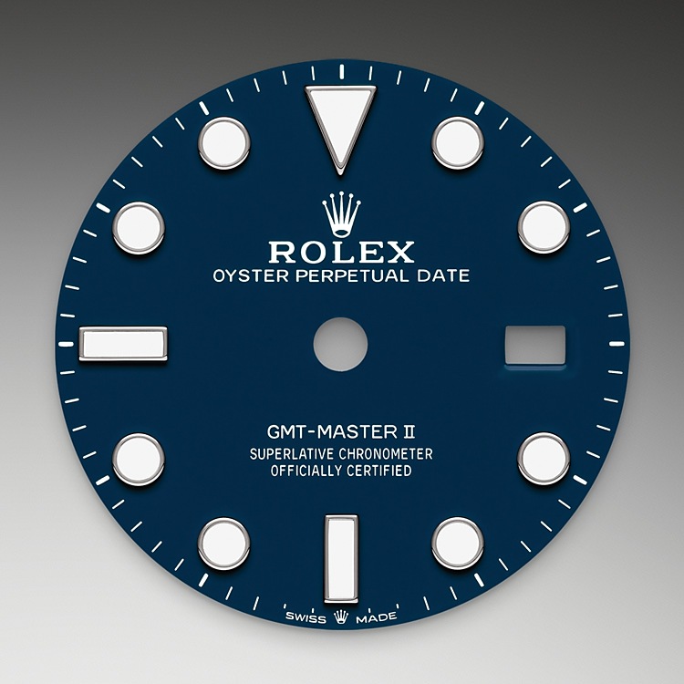 Esfera azul noche del reloj Rolex GMT-Master II M126719BLRO-0003