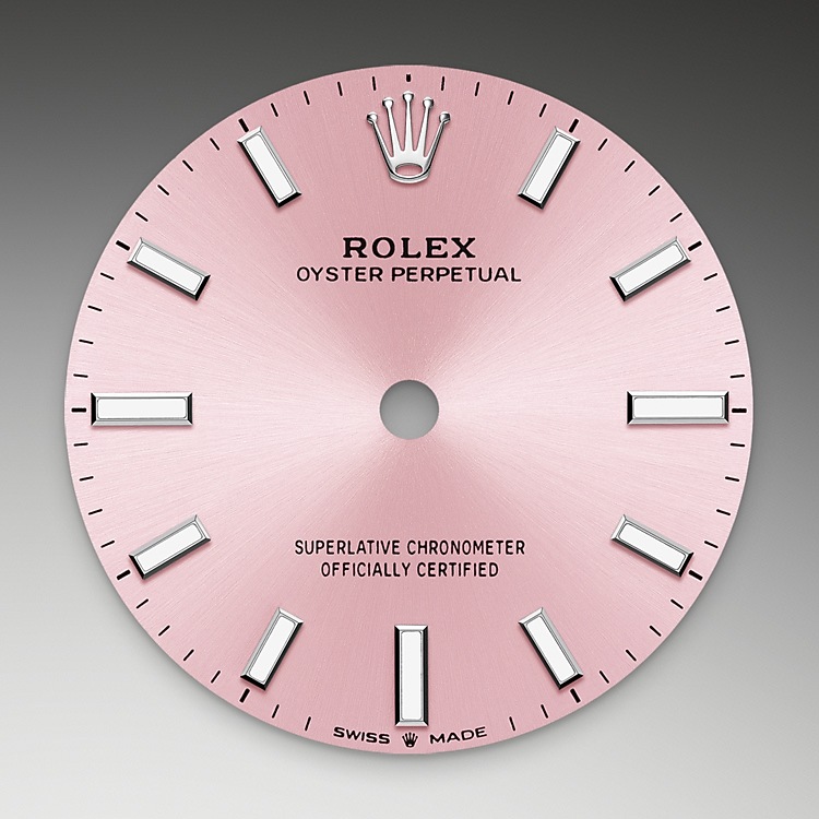Esfera rosa del reloj Rolex Oyster Perpetual 31 M277200-0004
