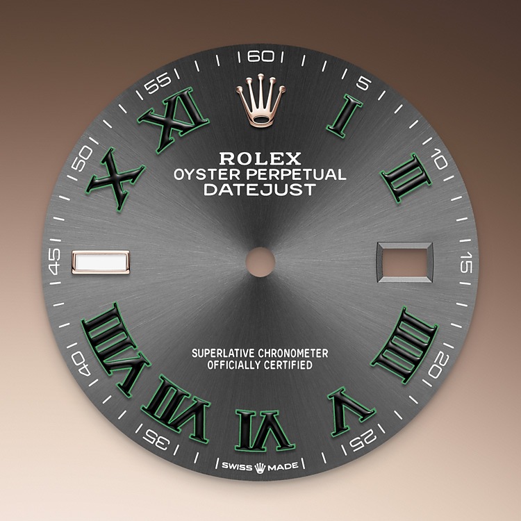 Esfera pizarra del reloj Rolex Datejust 36 M126231-0029