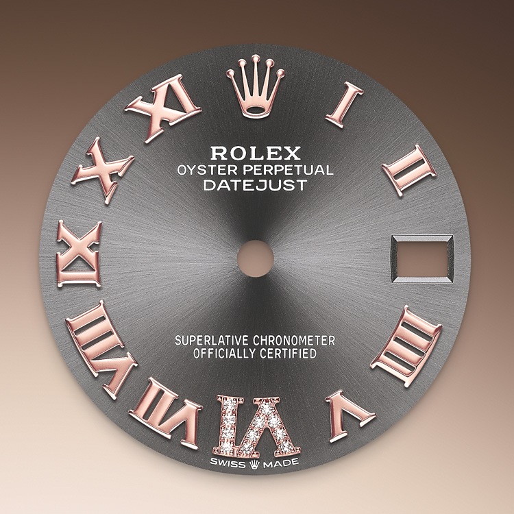 Esfera pizarra del reloj Rolex Datejust 31 M278341RBR-0029
