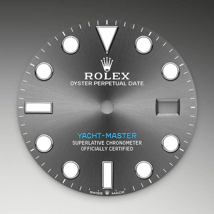 Esfera pizarra del reloj Rolex Yacht-Master 40 M126622-0001