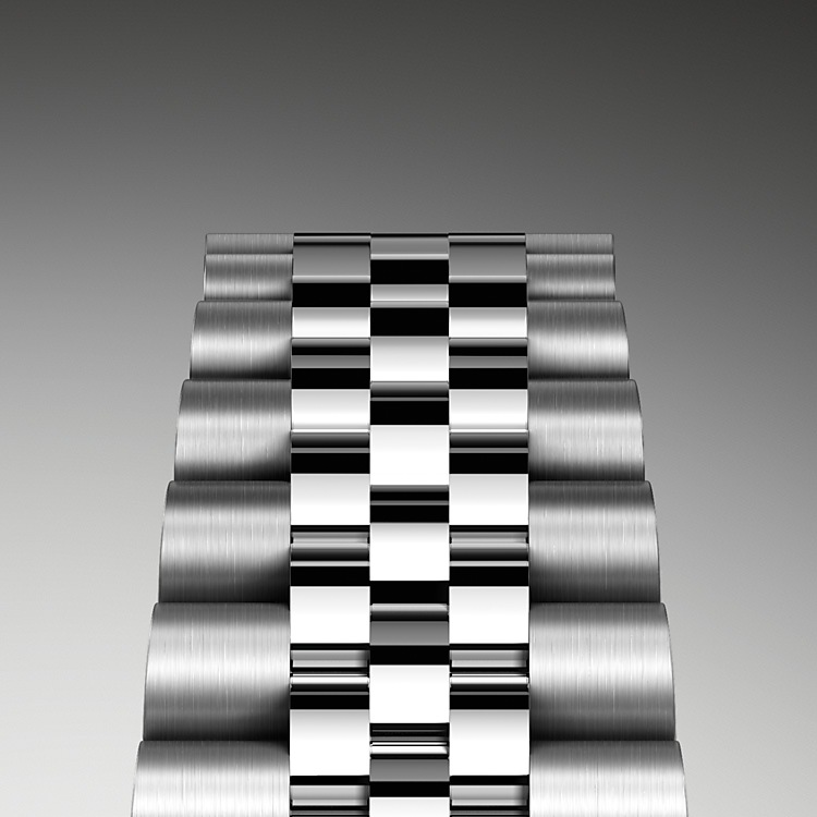 El brazalete Jubilee del reloj Rolex Datejust 41 M126300-0018