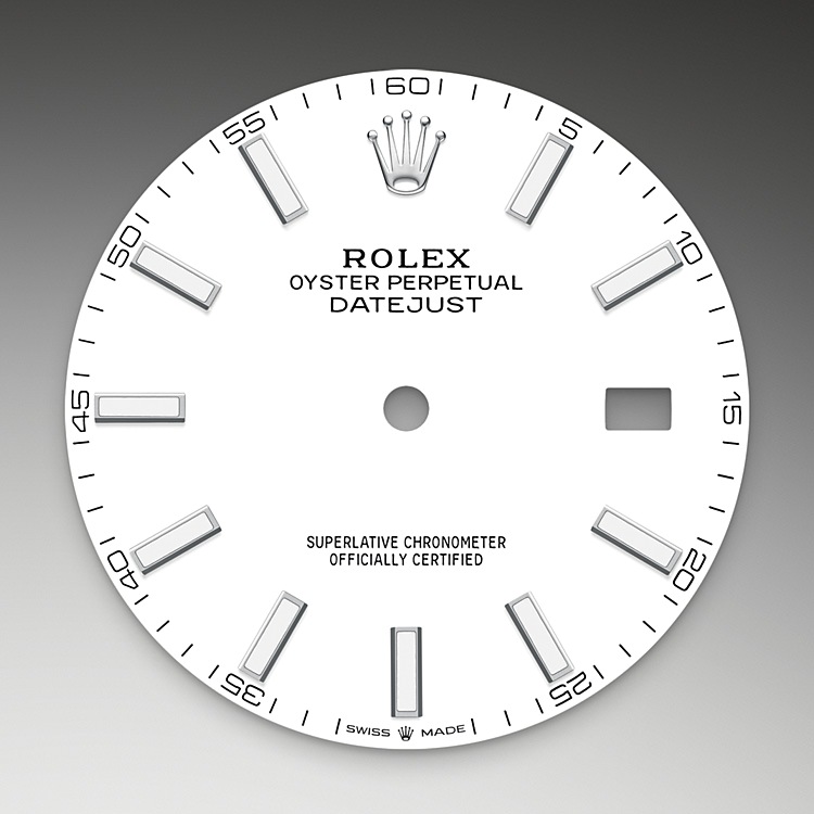 White dial - Rolex Datejust 41 M126300-0005