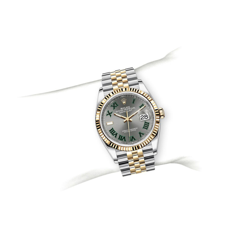 Rolex Datejust in Oystersteel and gold M126233 0035 RABAT Jewellery